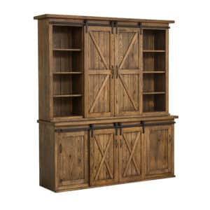 Pierre Hutch w/ Sliding Barn Doors