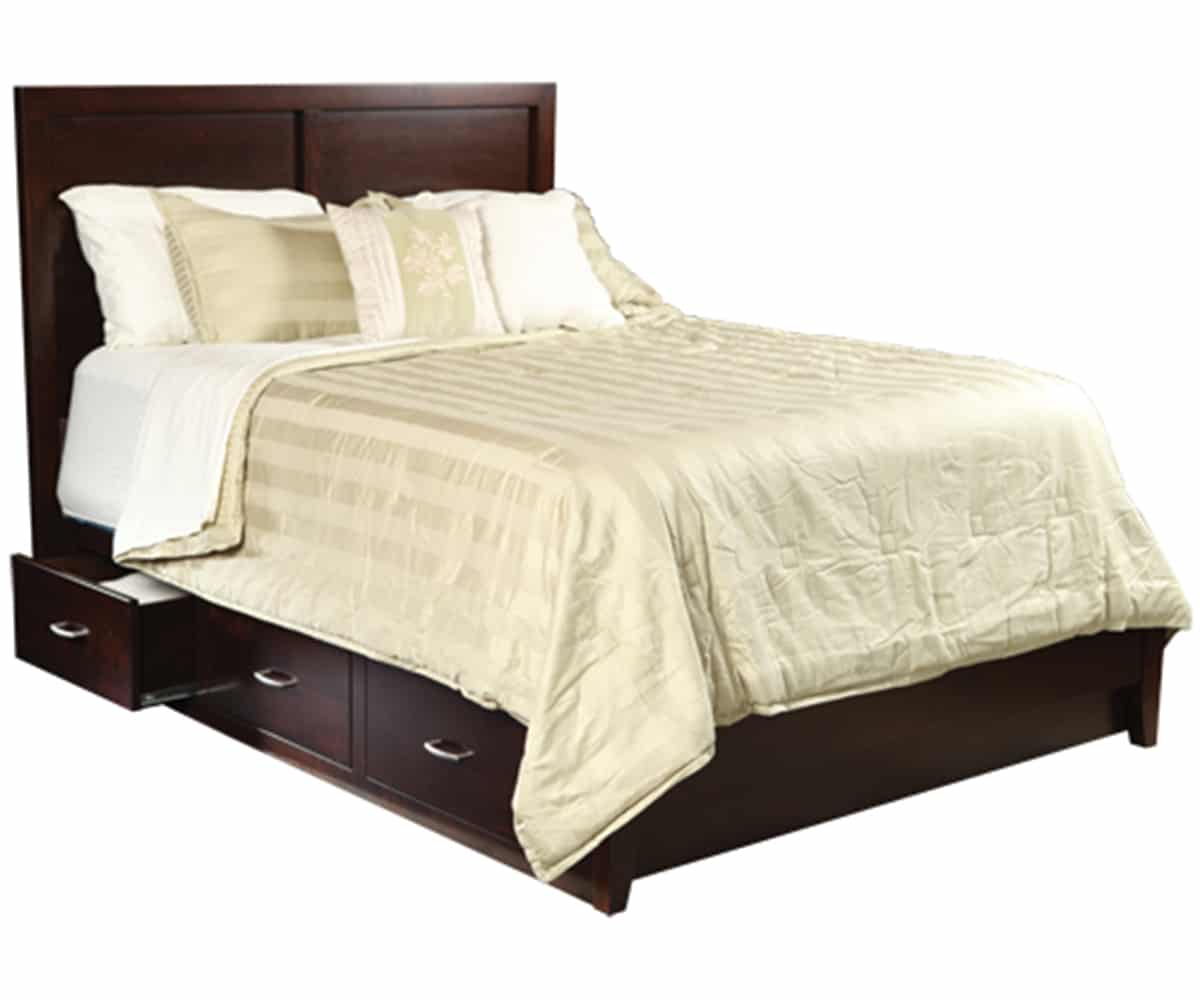 DR Series Tuscany Bed with Low Footboard - Lapps Dutch Furniture
