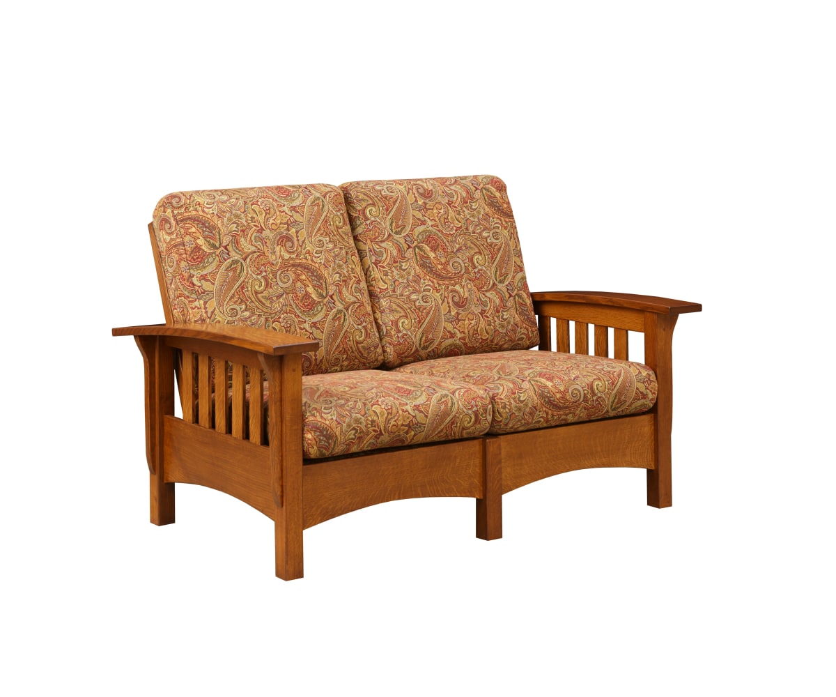 Classic Mission Love Seat - Lapps Dutch Furniture