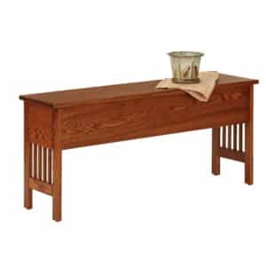 Mission Storage Bench - Lapps Dutch Furniture