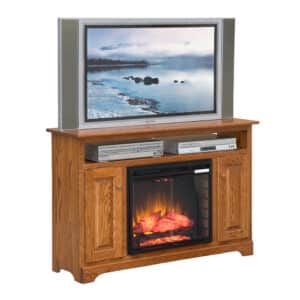 TV Stand with 23" Fireplace