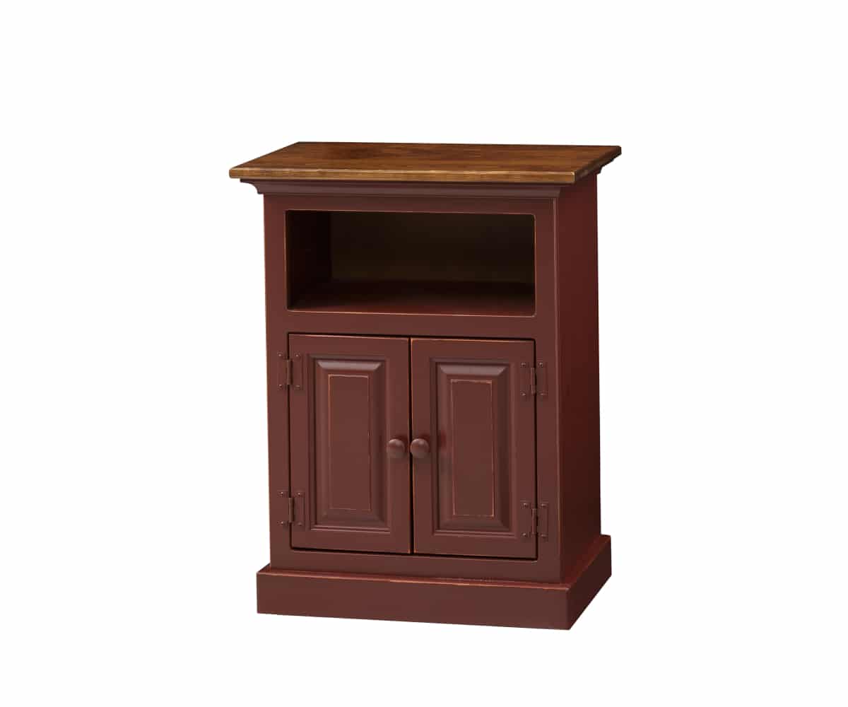 Classic Bedroom Open Top Nightstand - Lapps Dutch Furniture
