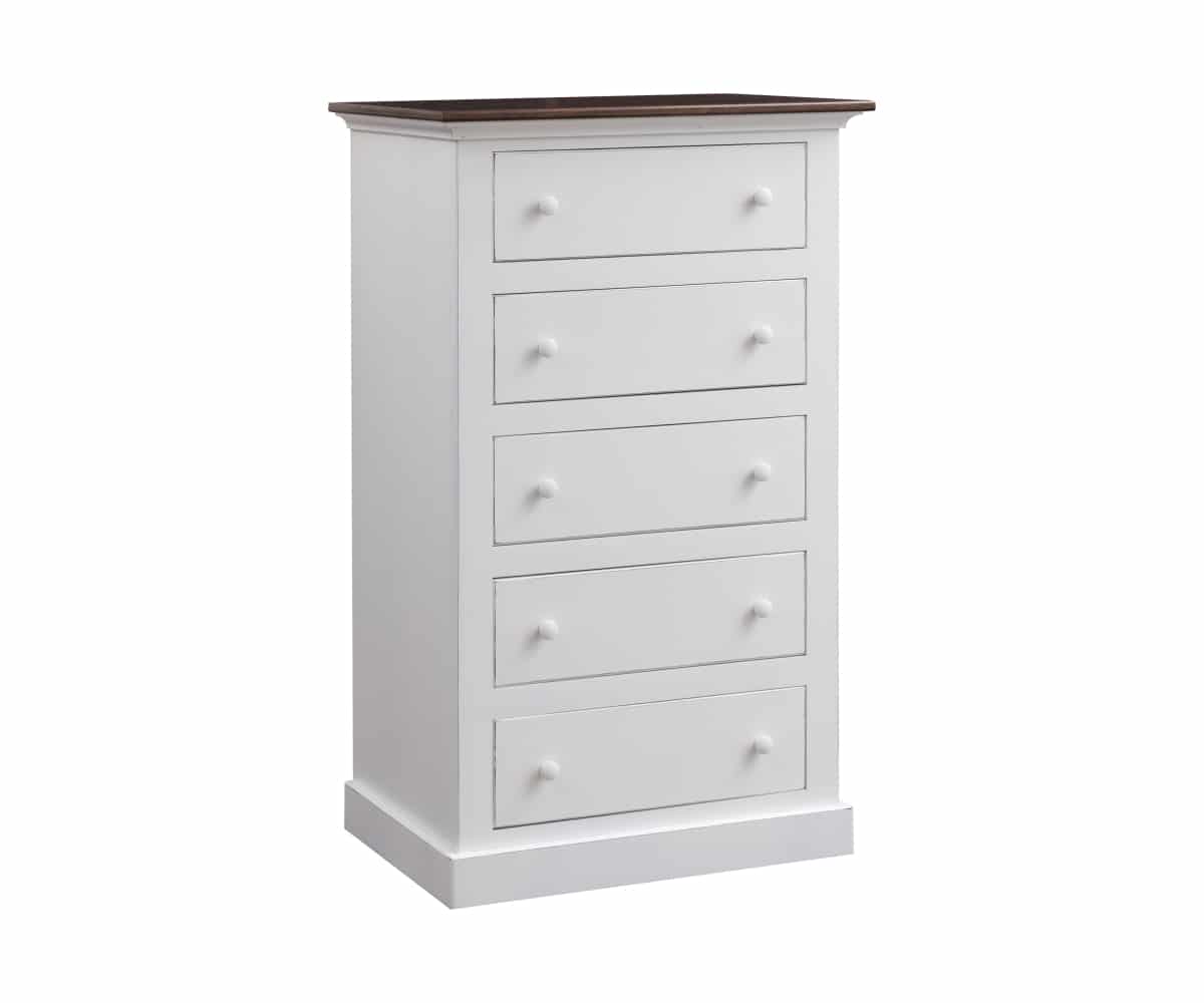 Classic Bedroom 5-Drawer Chest of Drawers - Lapps Dutch Furniture