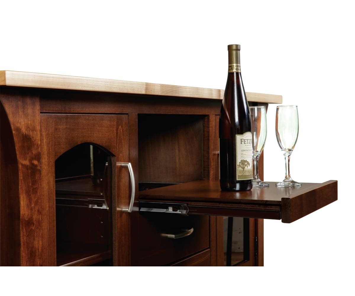 Monarch Server with Drawers - Lapps Dutch Furniture