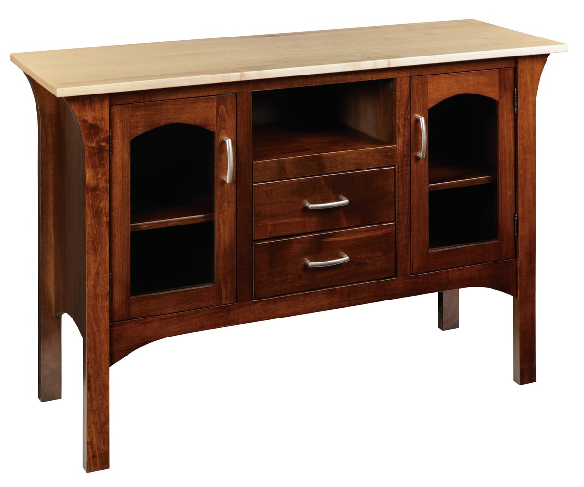 Monarch Server with Drawers - Lapps Dutch Furniture