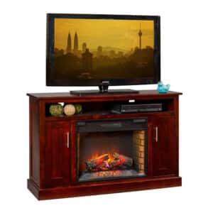 TV Stand with 28" Fireplace