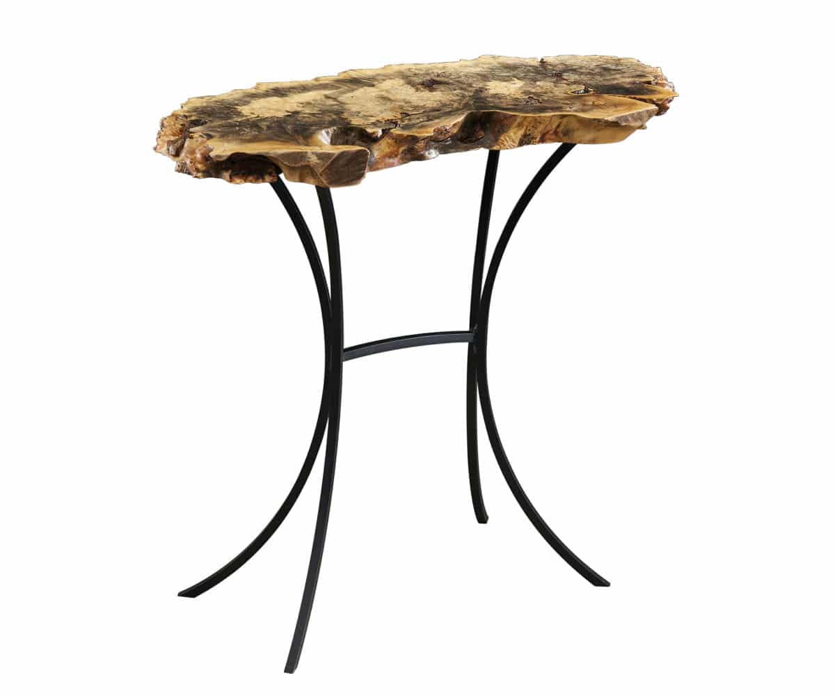 Buckeye Burl Sofa Table - Lapps Dutch Furniture