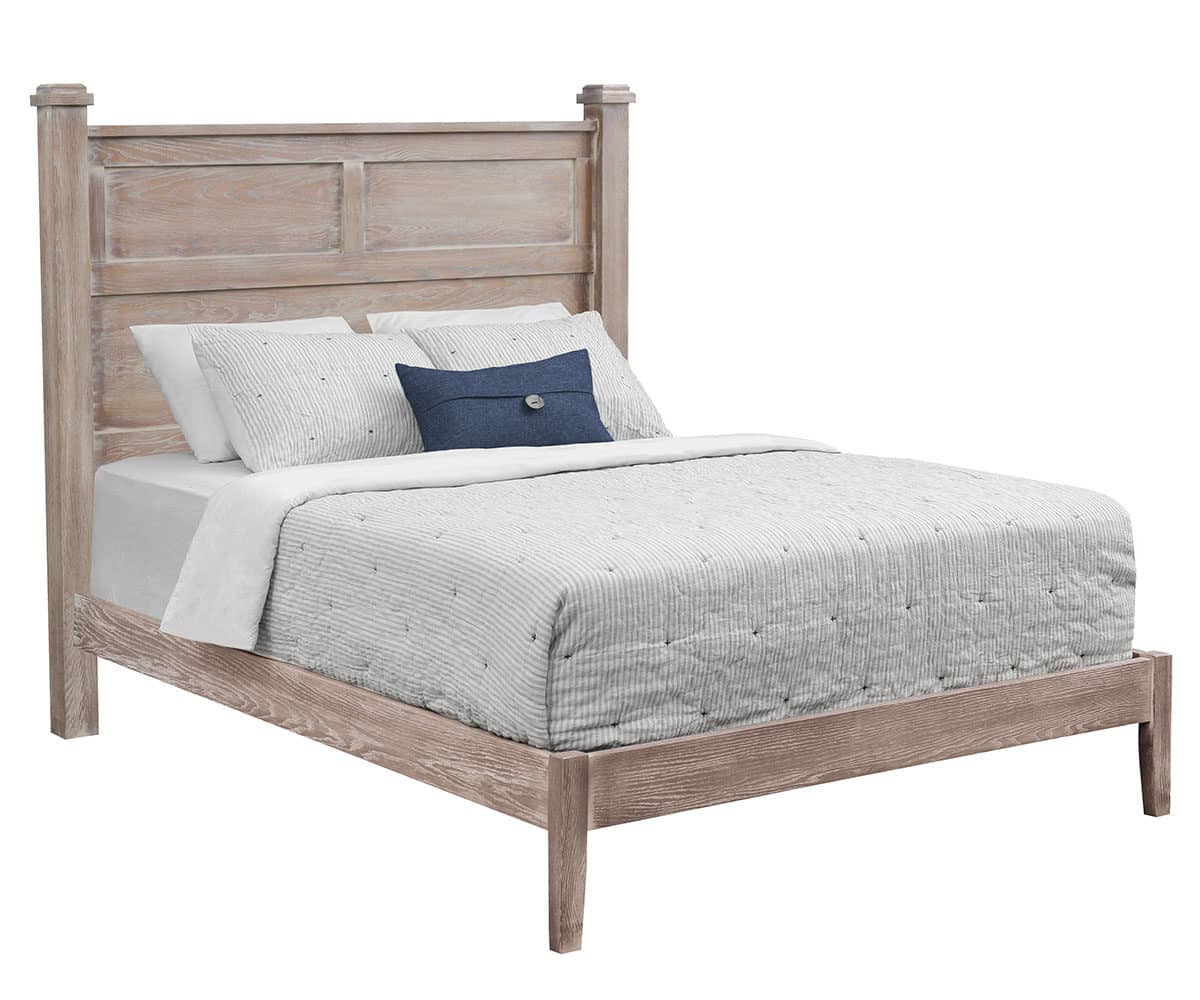 Manor Panel Bed With Low Rail Footboard - Lapps Dutch Furniture