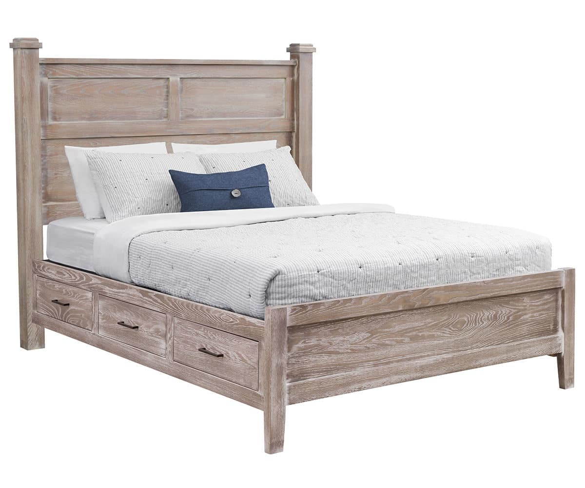 Manor Panel Bed With Underbed Storage - Lapps Dutch Furniture