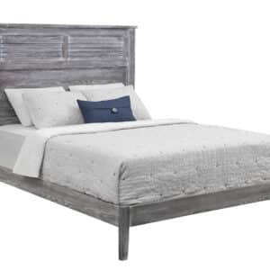 Manor Louver Panel Bed With Low Rail Footboard - Lapps Dutch Furniture