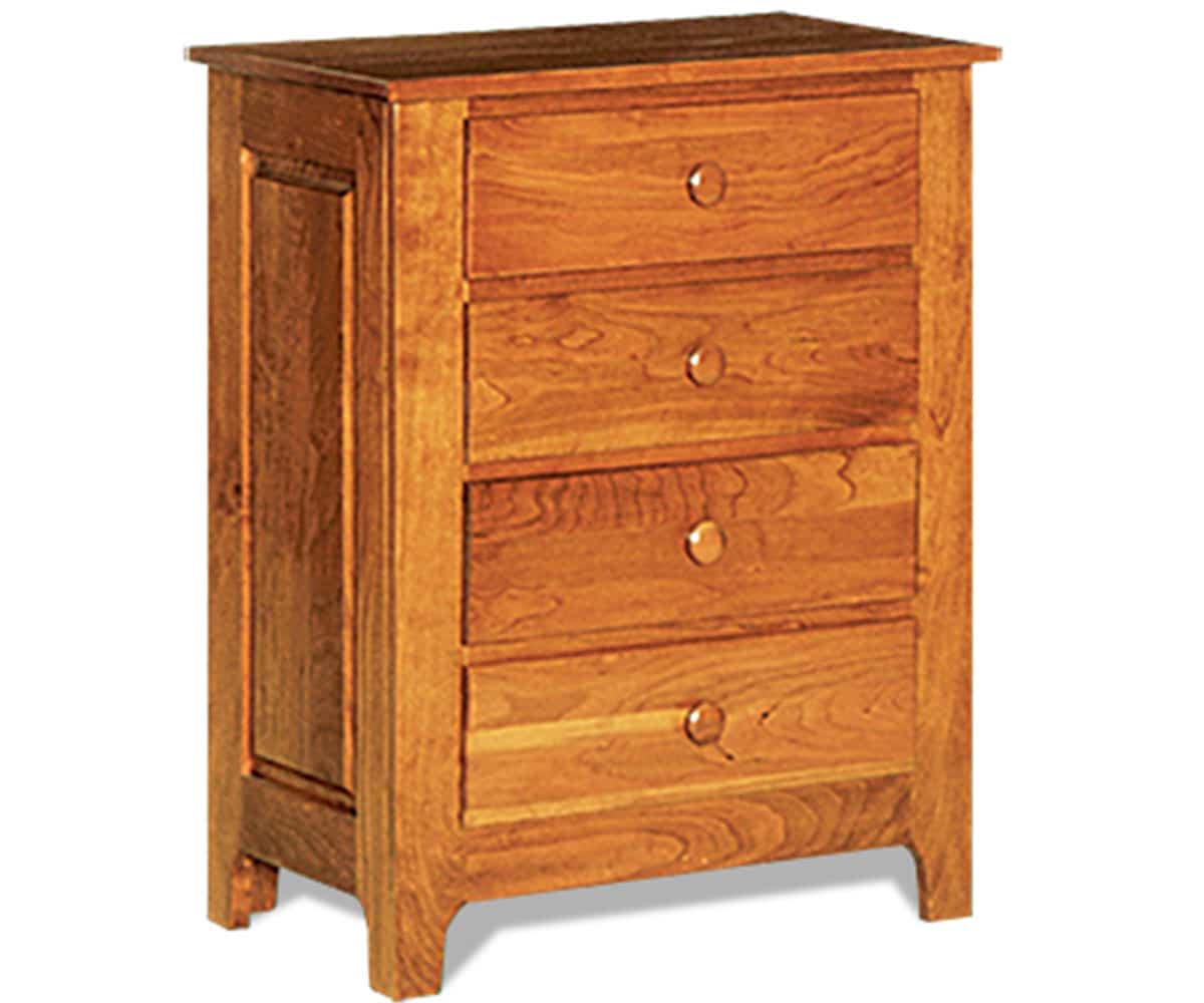 Shaker Bedside Chest - Lapps Dutch Furniture