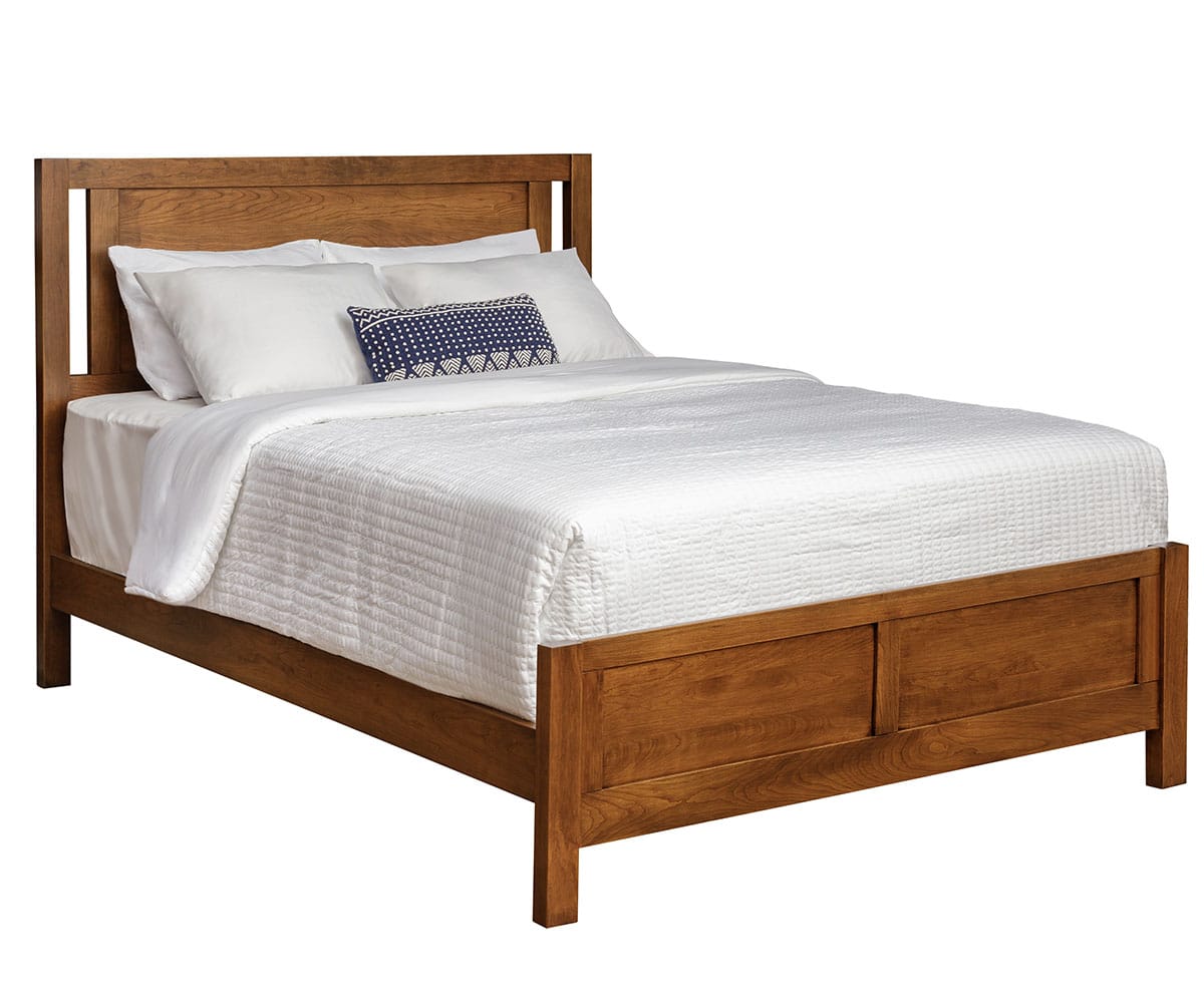 Westlake Slot Panel Bed - Lapps Dutch Furniture
