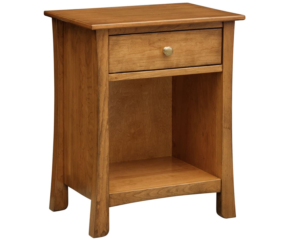 Madison Ave Open Night Table - Lapps Dutch Furniture