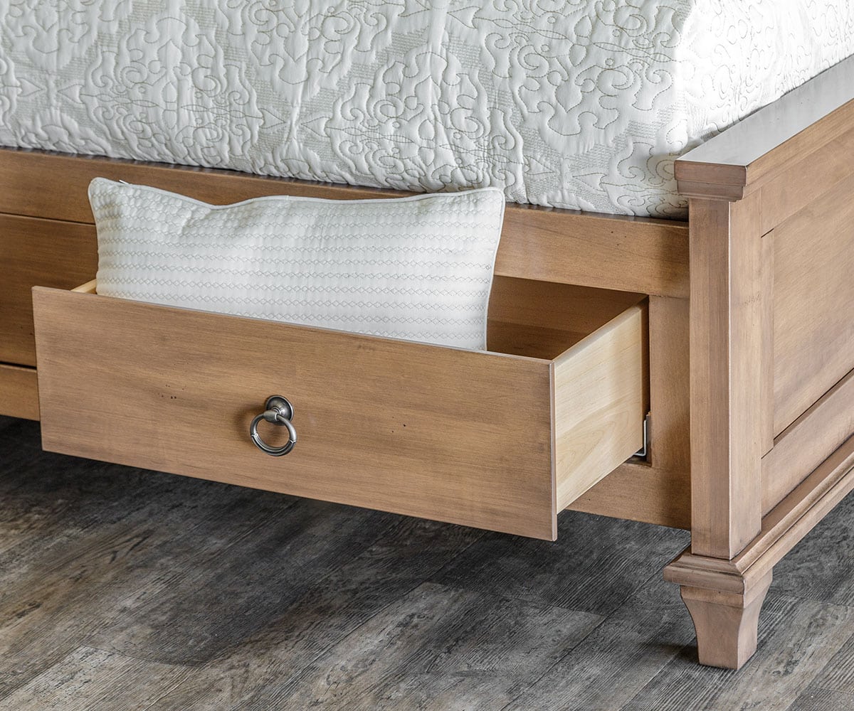 Crescent Creek Panel Bed with Underbed Storage - Lapps Dutch Furniture