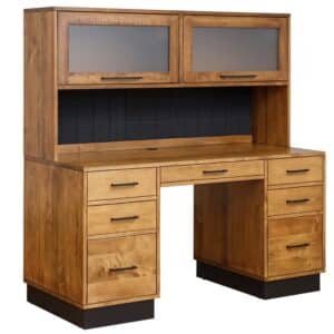 Brooklyn Hutchtop with Kneehole Desk