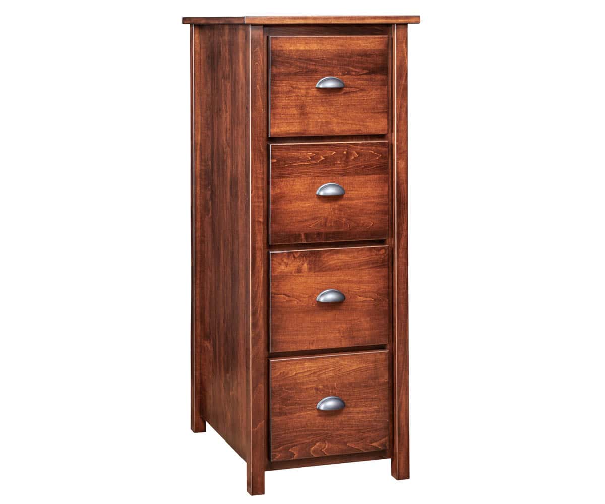 Eshton 4 Drawer File Cabinet - Lapps Dutch Furniture