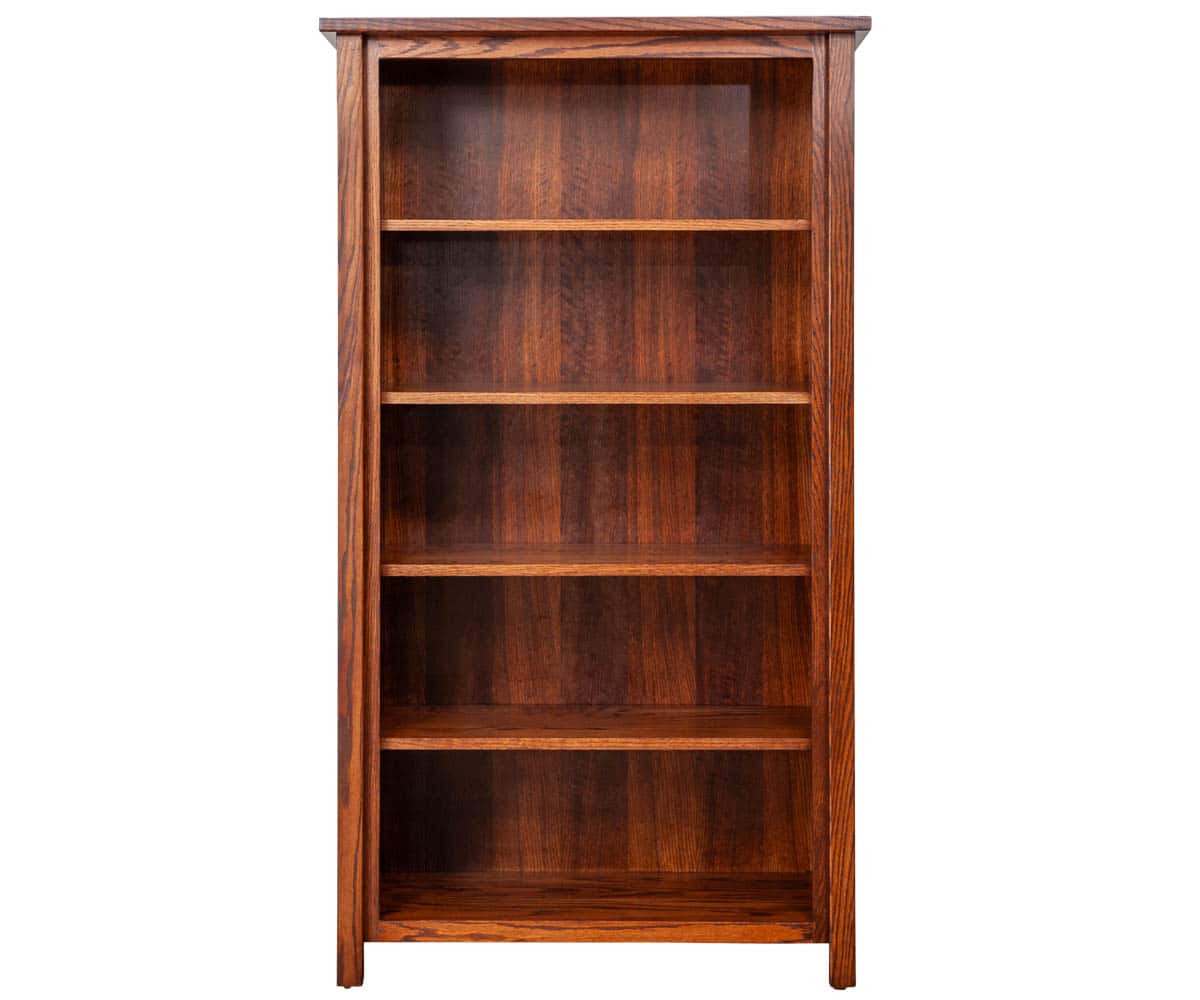 Eshton 5 Foot Bookcase - Lapps Dutch Furniture