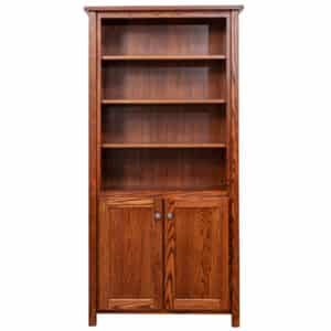 Eshton 6 Foot Bookcase with Lower Doors