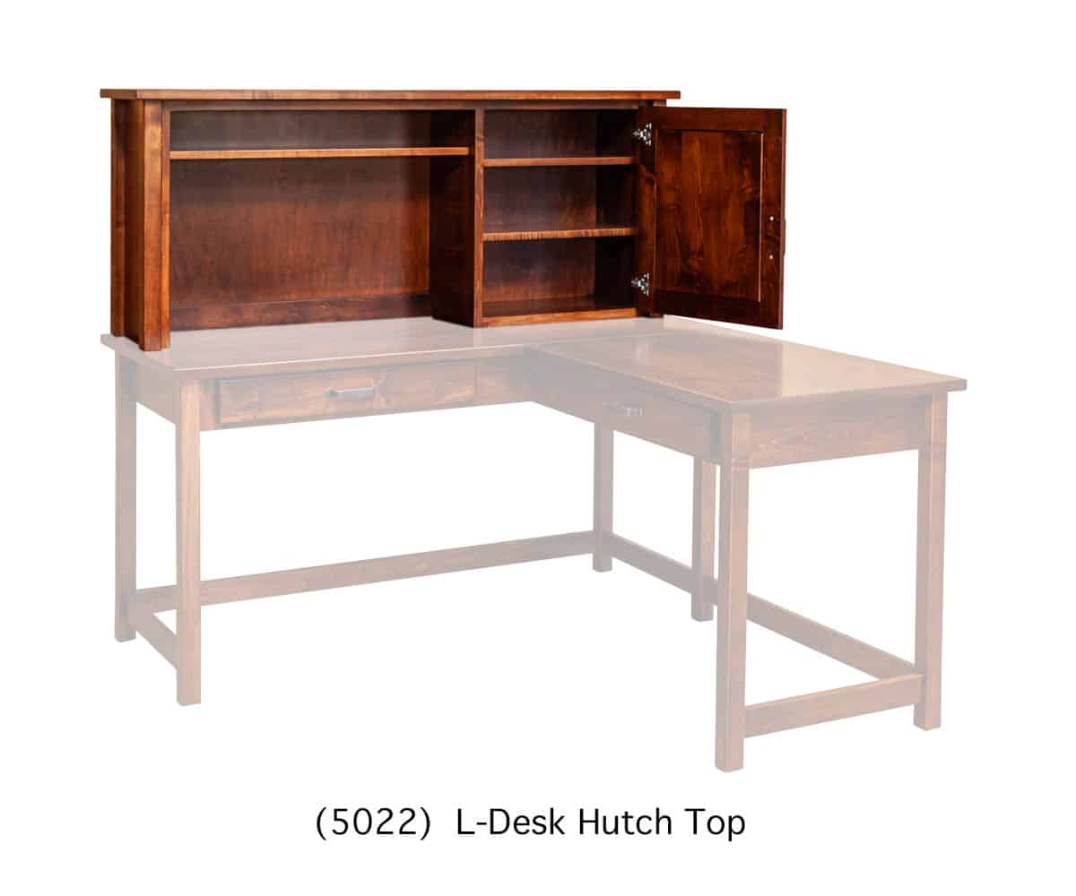 Eshton L-Shape Desk - Lapps Dutch Furniture