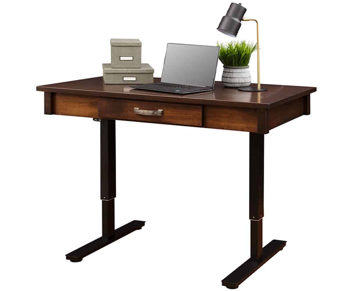 Eshton Lift Desk Table - Lapps Dutch Furniture