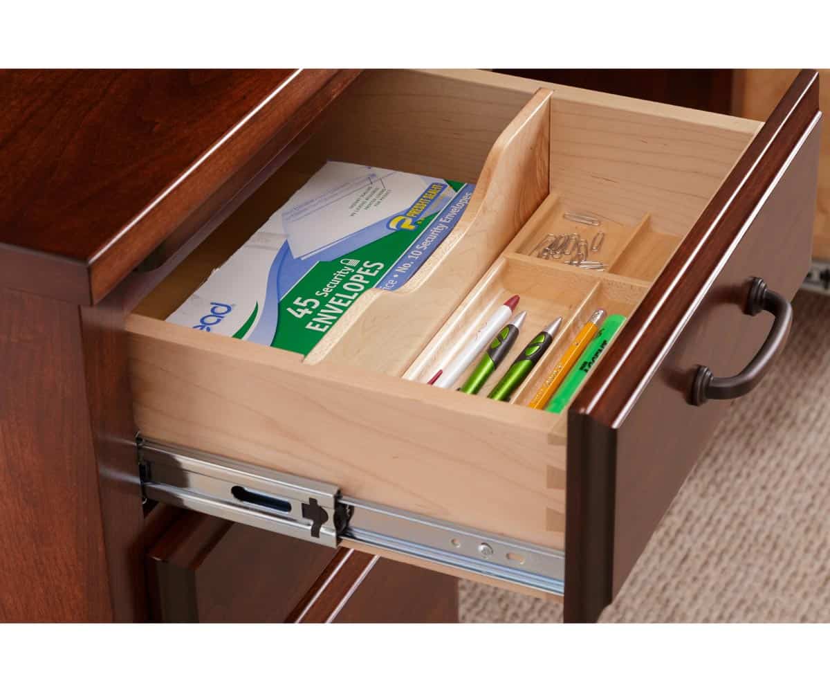 Hampton Double Pedestal Desk - Lapps Dutch Furniture