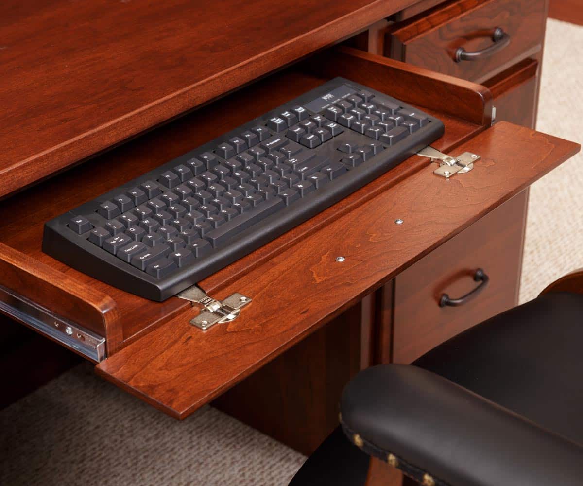 Hampton Double Pedestal Desk - Lapps Dutch Furniture