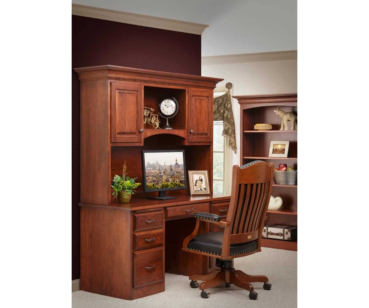 Hampton Double Pedestal Desk - Lapps Dutch Furniture