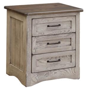 Farmstead 3 Drawer Nightstand