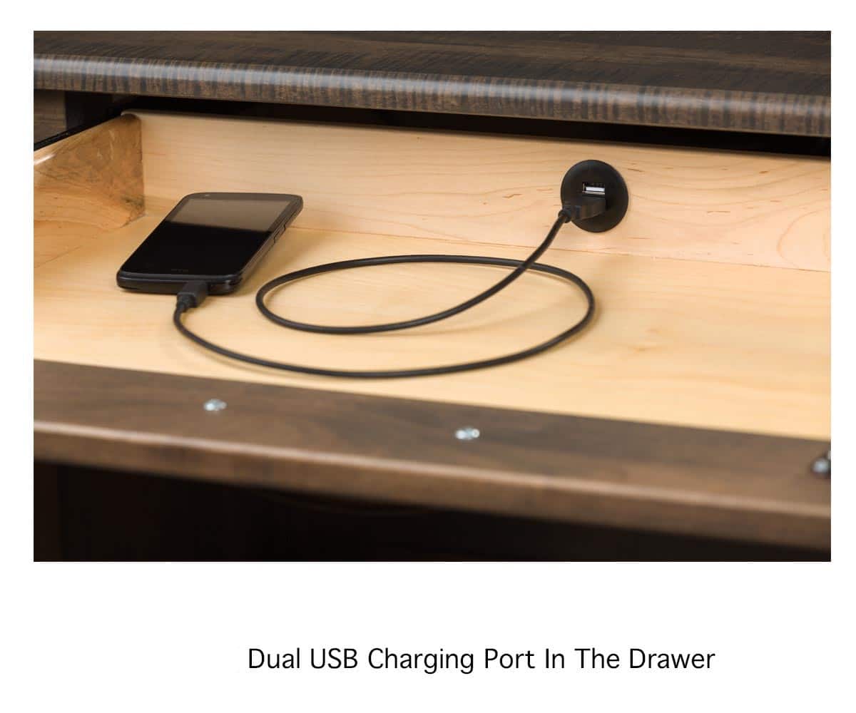 Simplicity 70″ L Desk - Lapps Dutch Furniture