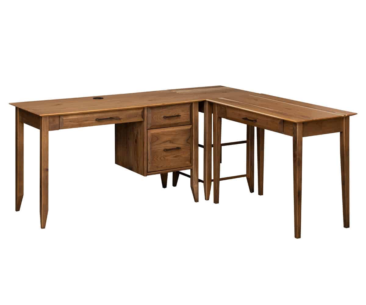 Simplicity 70″ L Desk - Lapps Dutch Furniture