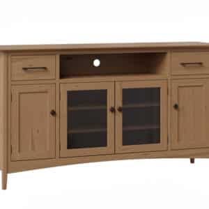 Simplicity 4 Door Entertainment Center