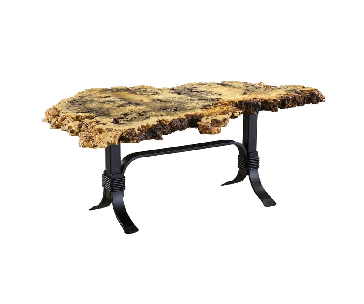 Buckeye Burl Coffee Table - Lapps Dutch Furniture