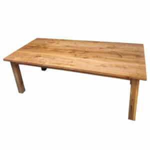 Character Walnut Dining Table with Mission Legs - Lapps Dutch Furniture