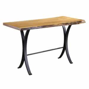 Spalted Maple 36″ Bar Table - Lapps Dutch Furniture