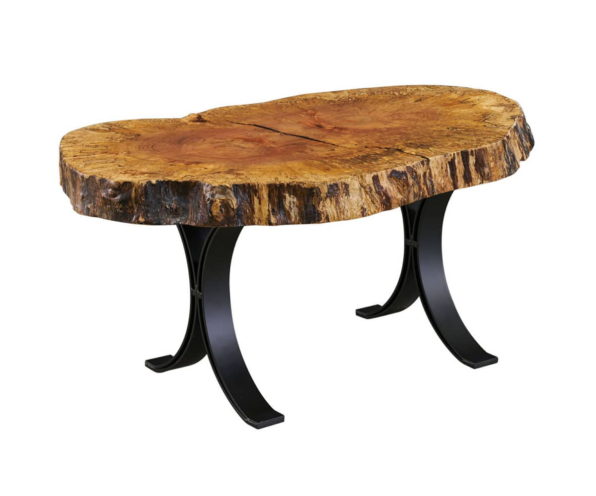 Spalted Sycamore Coffee Table - Lapps Dutch Furniture