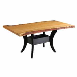 Tiger Maple Slab Table - Lapps Dutch Furniture
