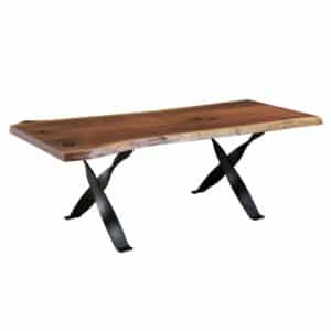 Walnut Solid Slab Table - Lapps Dutch Furniture