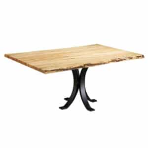 Wormy Maple Dining Table - Lapps Dutch Furniture