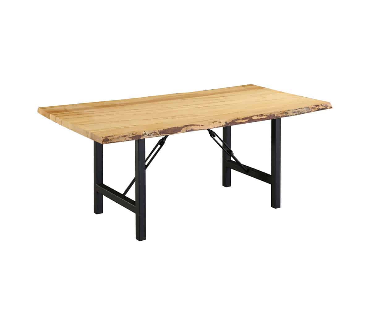 Wormy Maple Dining Table - Lapps Dutch Furniture