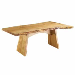 Wormy Maple Slab Table - Lapps Dutch Furniture