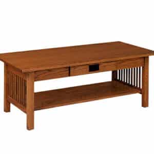 Mission Coffee Table with Drawer