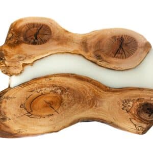 Curly White Table Slab