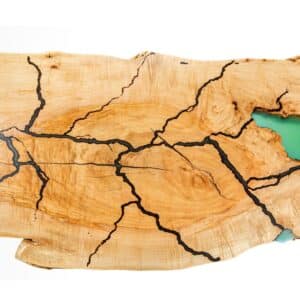 Live Edge Lightning Table