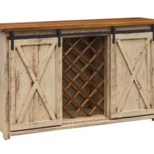 Barnwood Wine Buffet