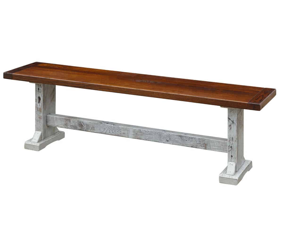 Silverton Trestle Bench - Lapps Dutch Furniture