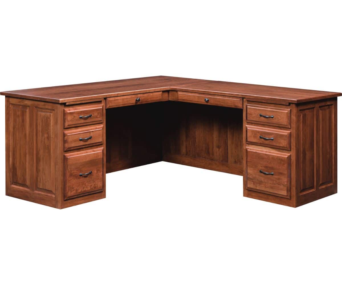 L- Corner Desk - Lapps Dutch Furniture