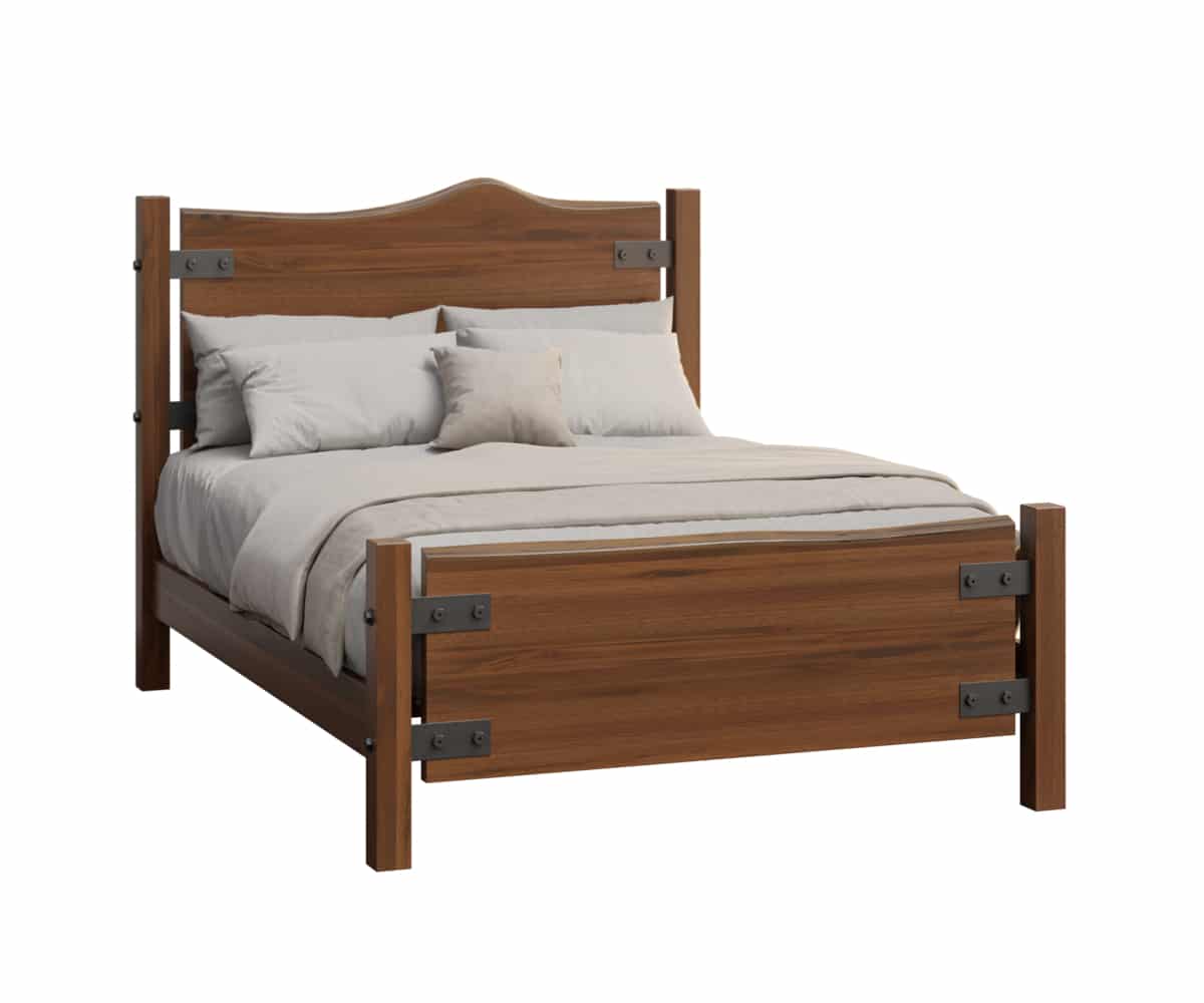 Last Frontier Queen Bed - Lapps Dutch Furniture