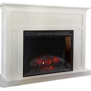 Fireplace Mantel with 33″ Insert - Lapps Dutch Furniture