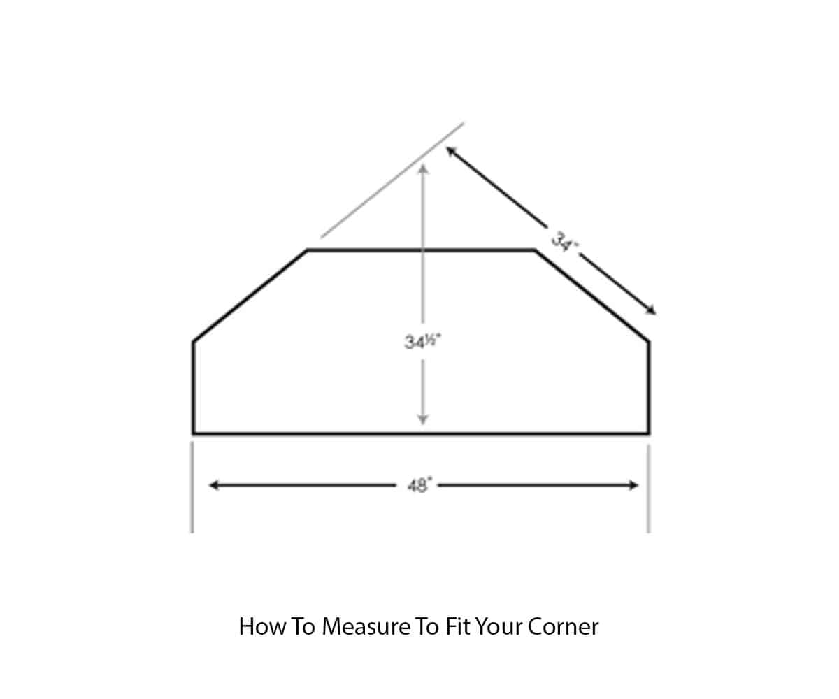 Corner TV Stand - Lapps Dutch Furniture