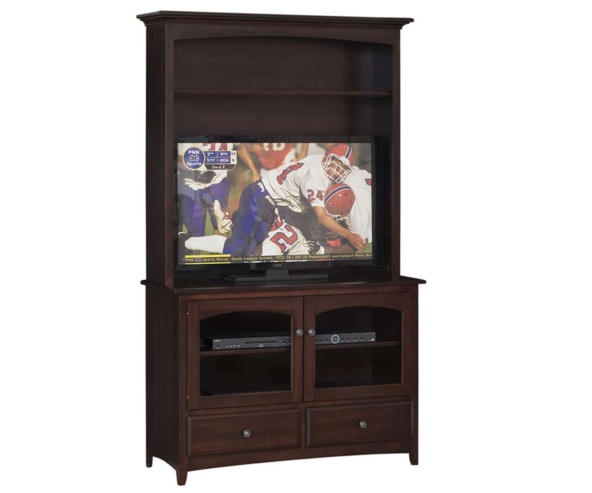 Manchester 46″ TV Stand with Hutch - Lapps Dutch Furniture